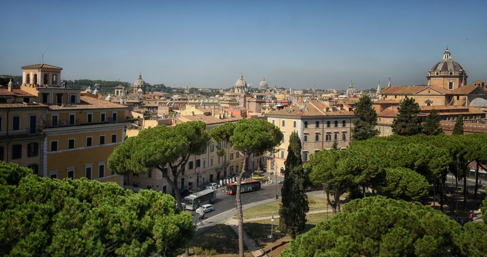 Über den Dächern von Rom