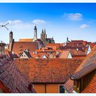 Über den Dächern von Rothenburg ob der Tauber