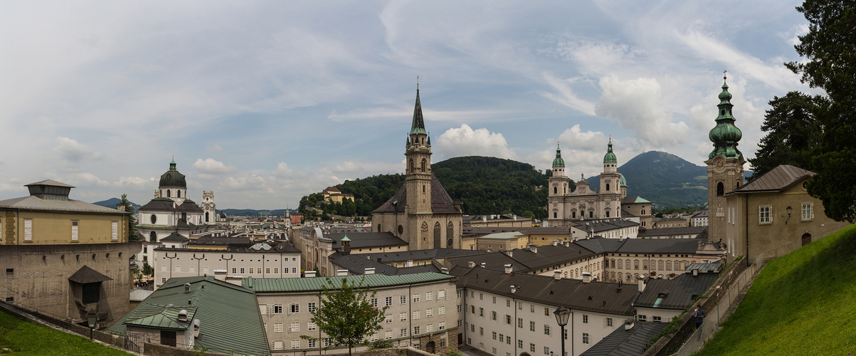 Über den Dächern von Salzburg