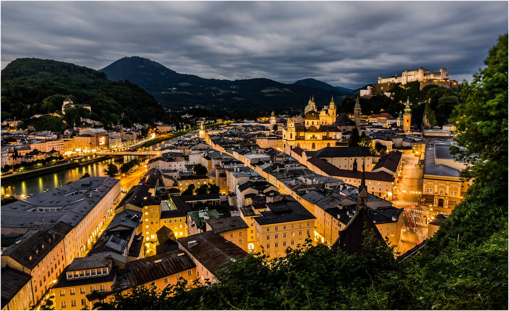 Über den Dächern von Salzburg