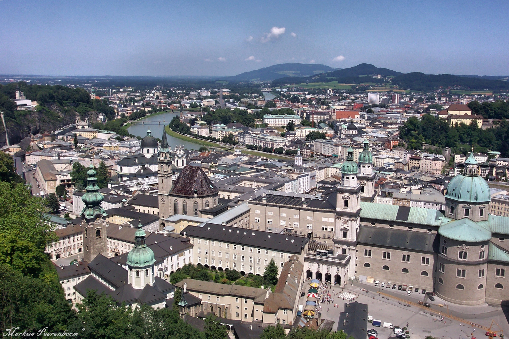 Über den Dächern von Salzburg