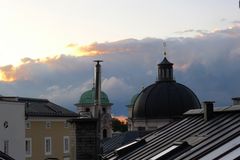 Über den Dächern von Salzburg