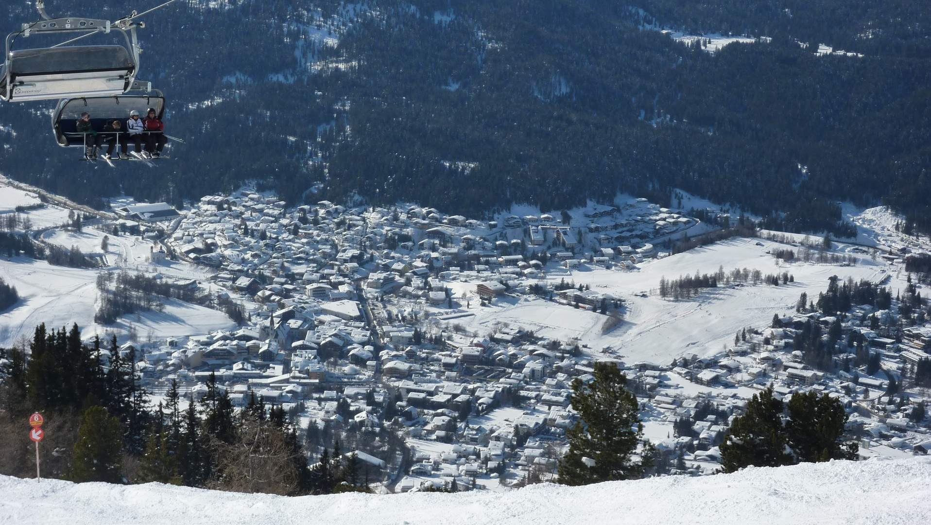 Über den Dächern von Seefeld