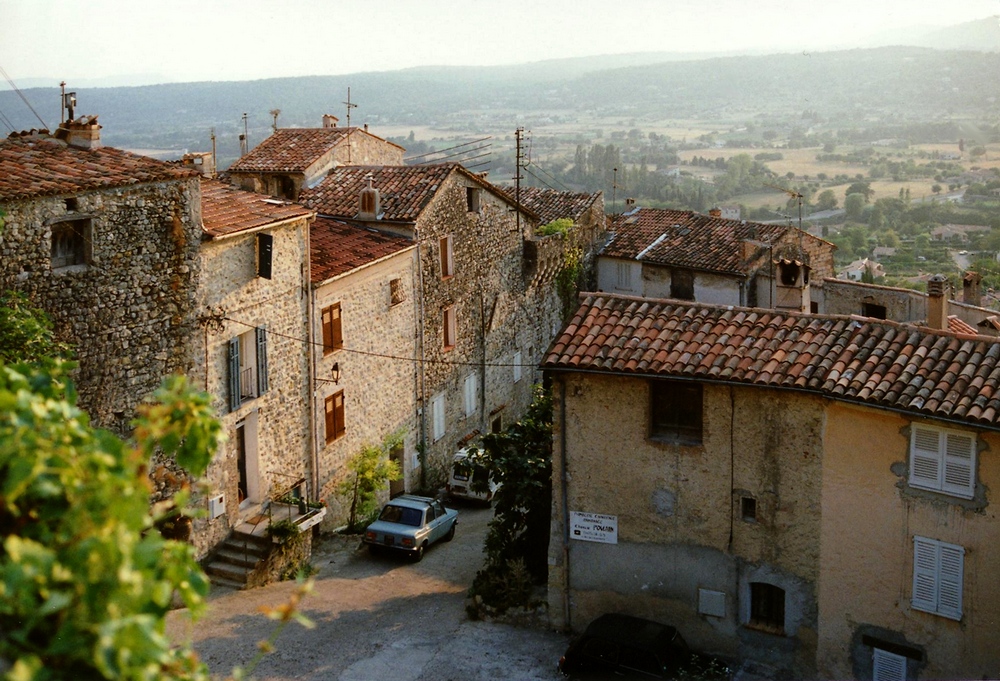 Über den Dächern von Seillans/Provence