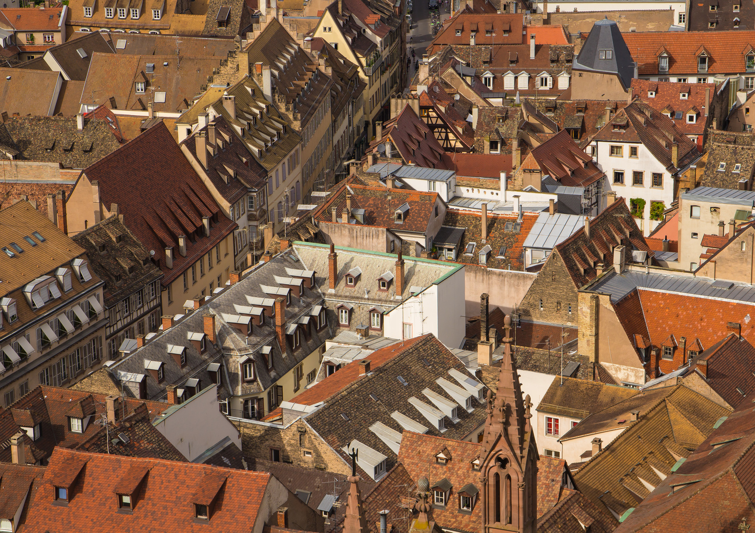 Über den Dächern von Strasbourg