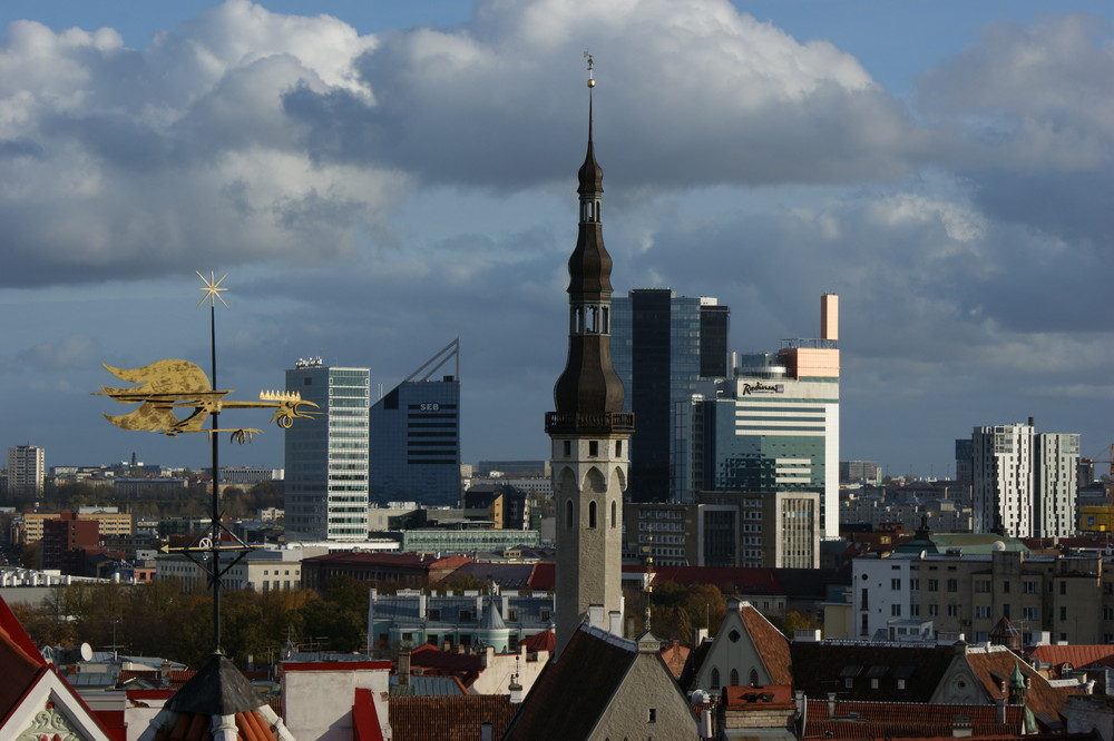 "Über den Dächern von Tallinn..."