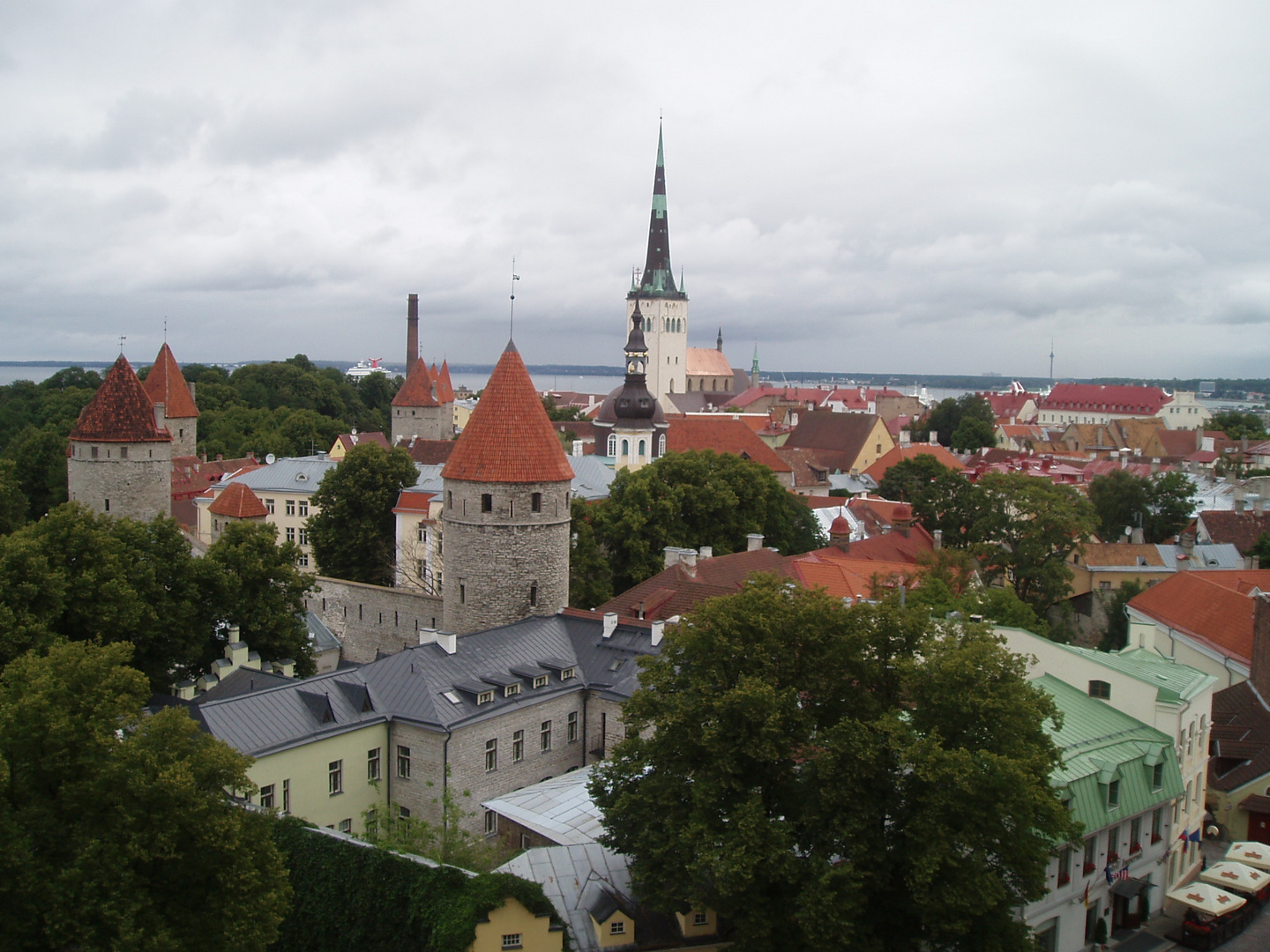 über den dächern von tallinn