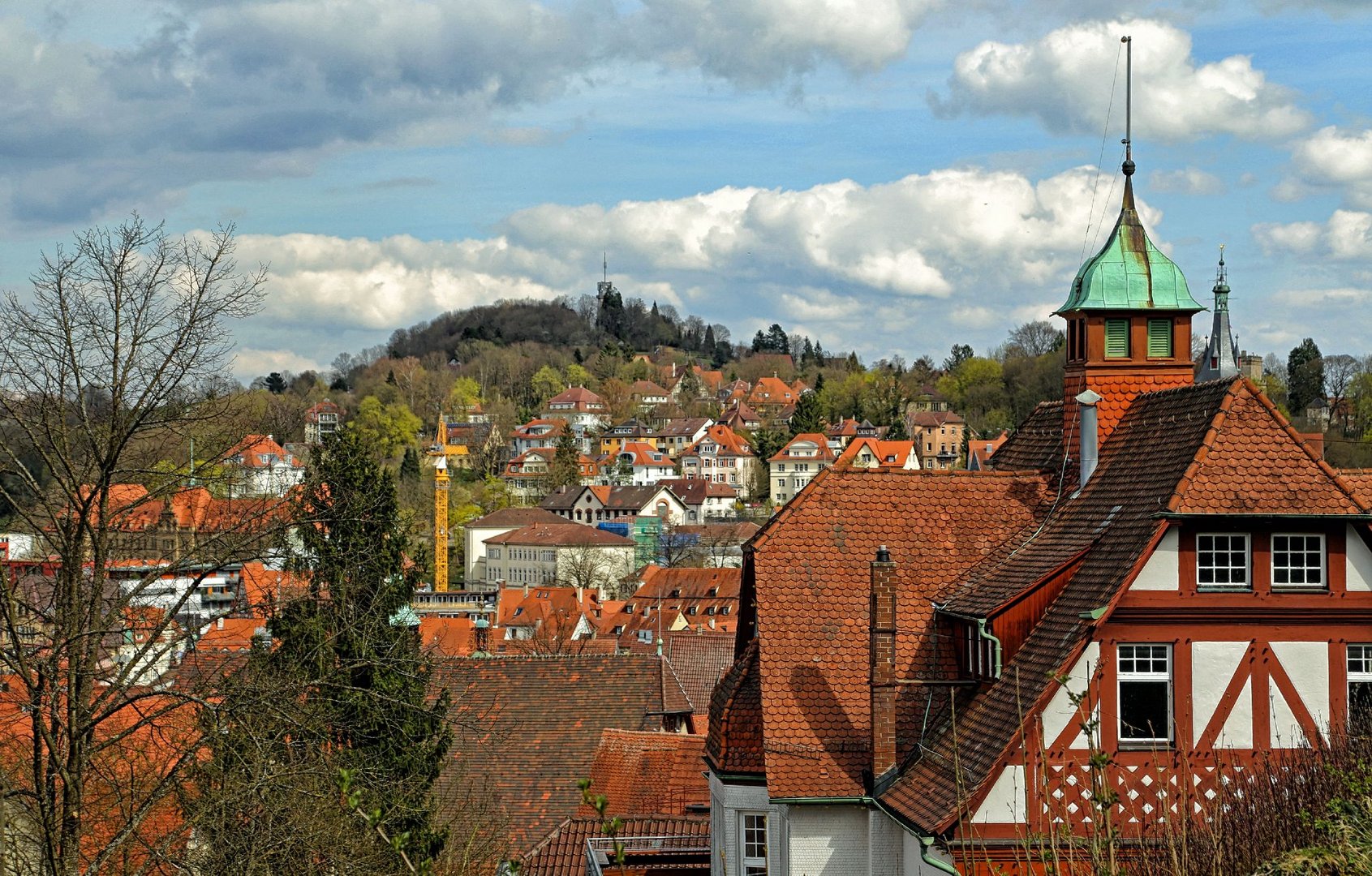 Über den Dächern von Tübingen 2