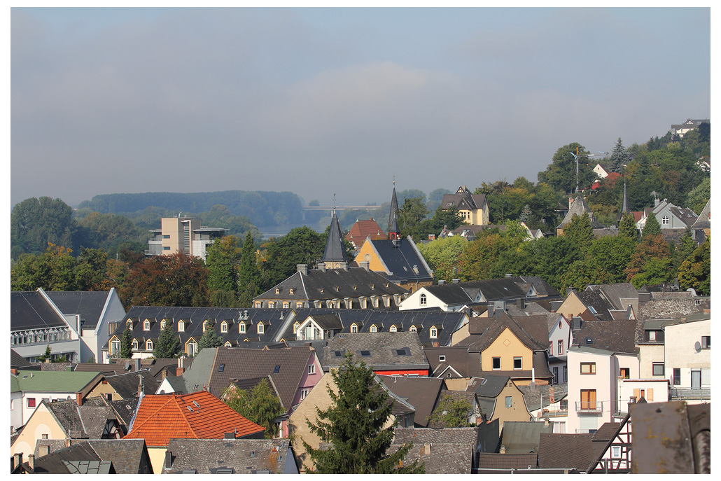 Über den Dächern von Vallendar a. Rhein