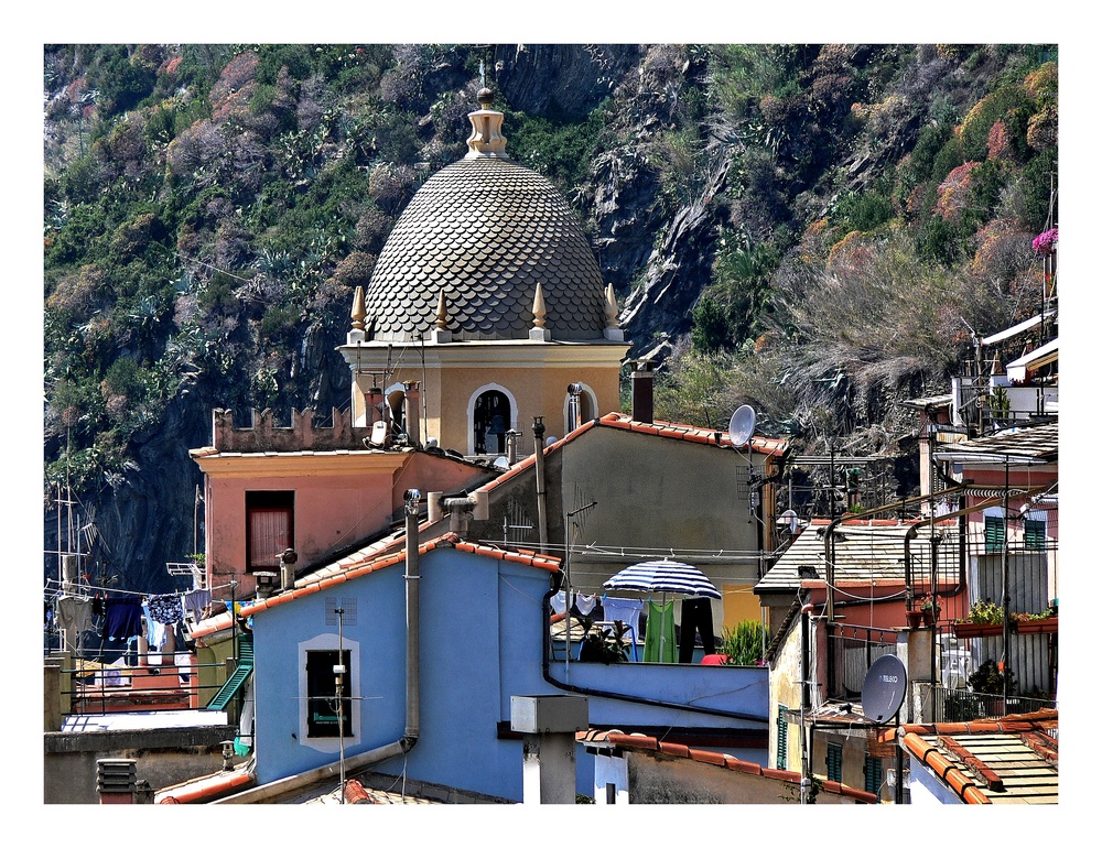 Über den Dächern von Vernazza _Color_