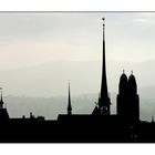 über den Dächern von Zürich