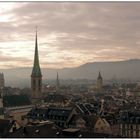 Über den Dächern von Zürich