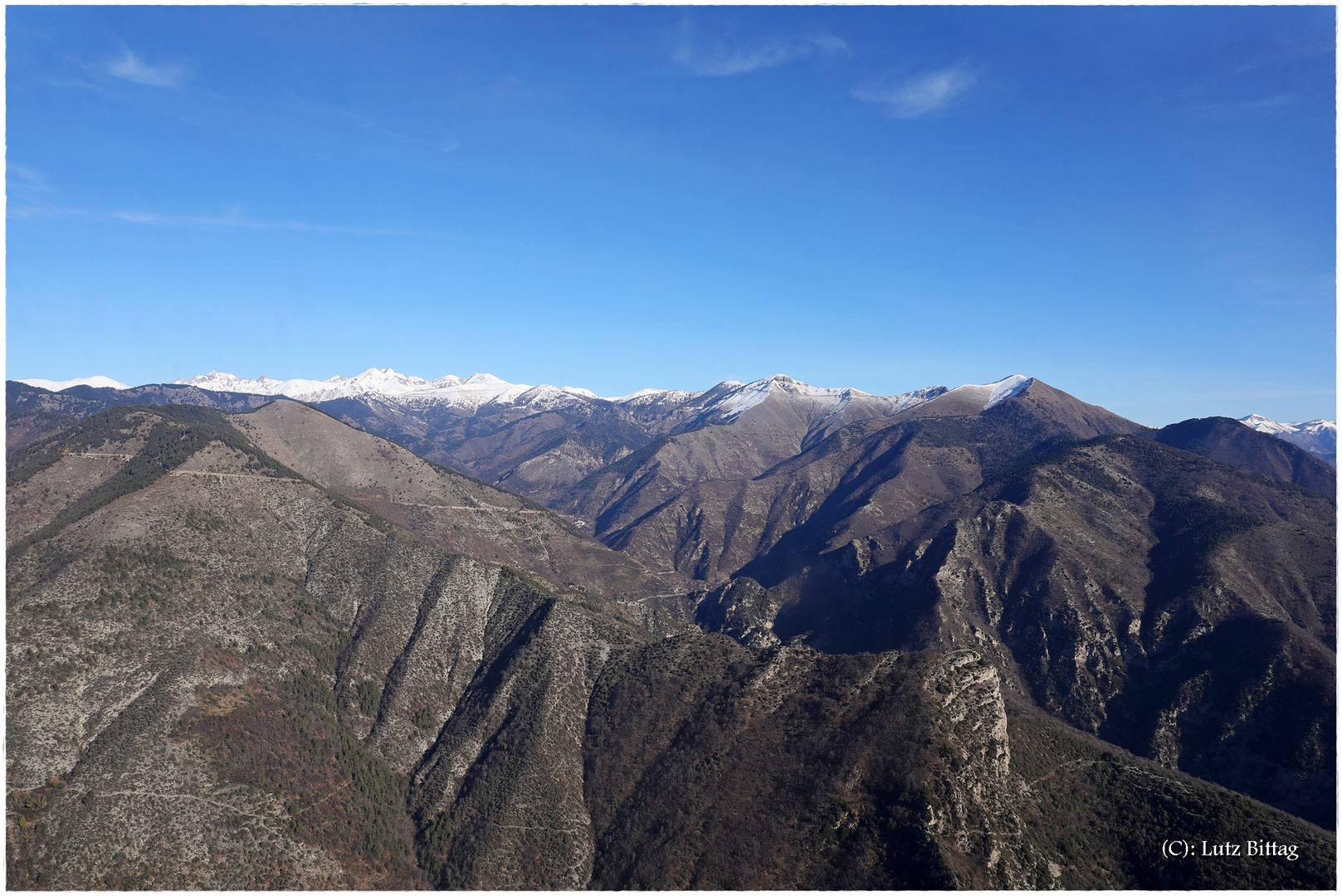 Über den französischen Seealpen