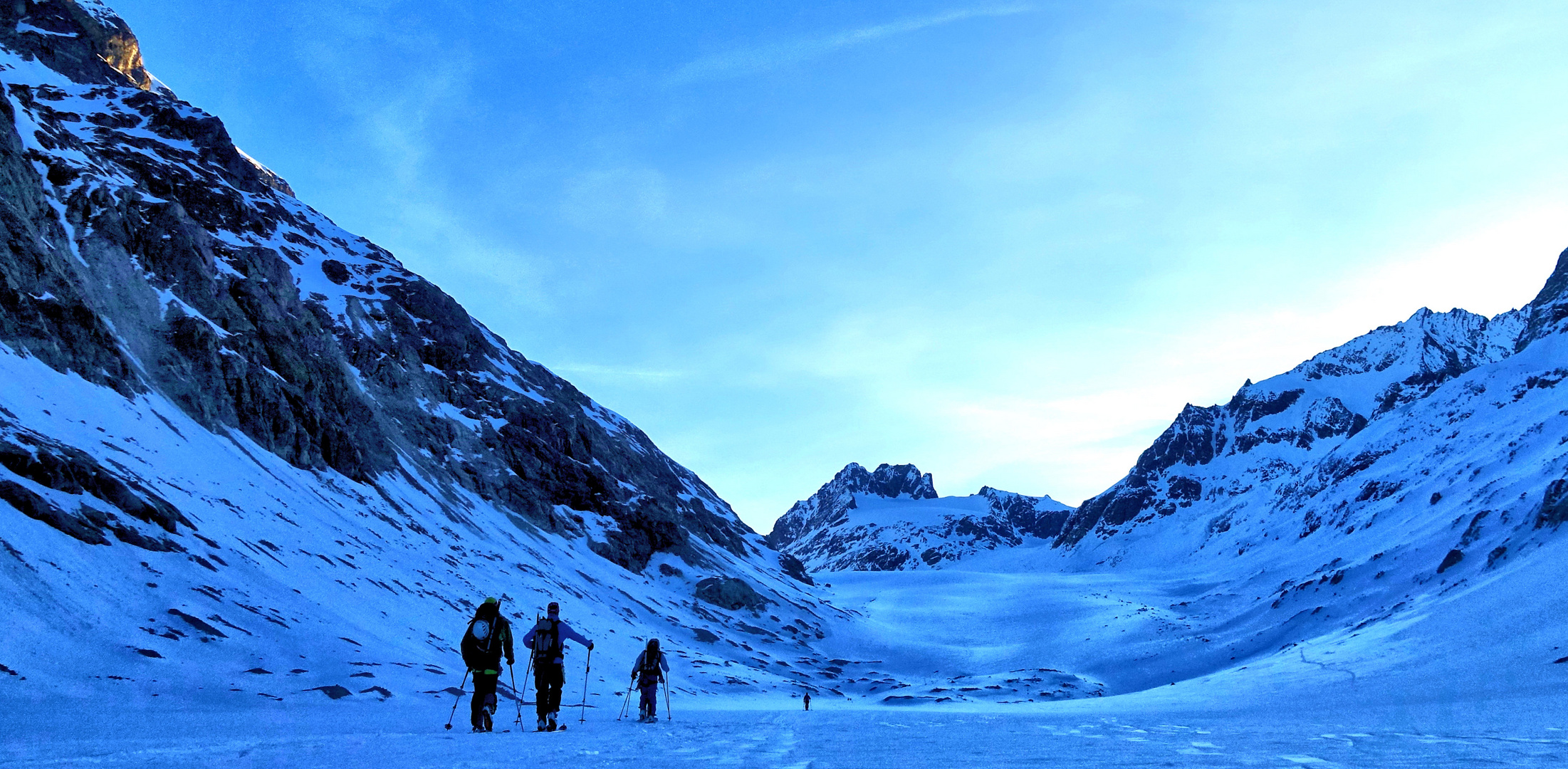 Über den Glacier d'Otemma nach Italien