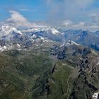 Über den Gletscher geschaut