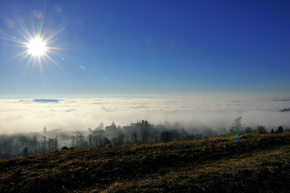 Über den (Nebel)Wolken