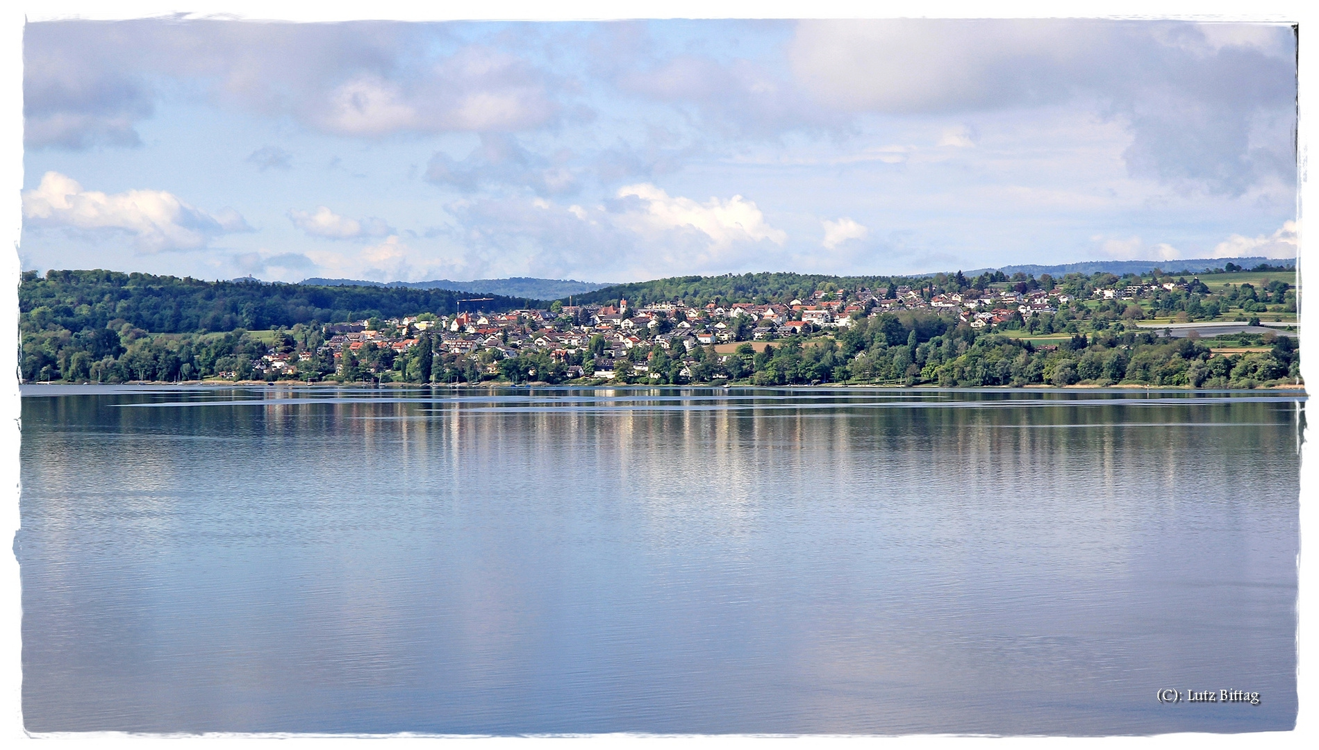 Über den See geschaut