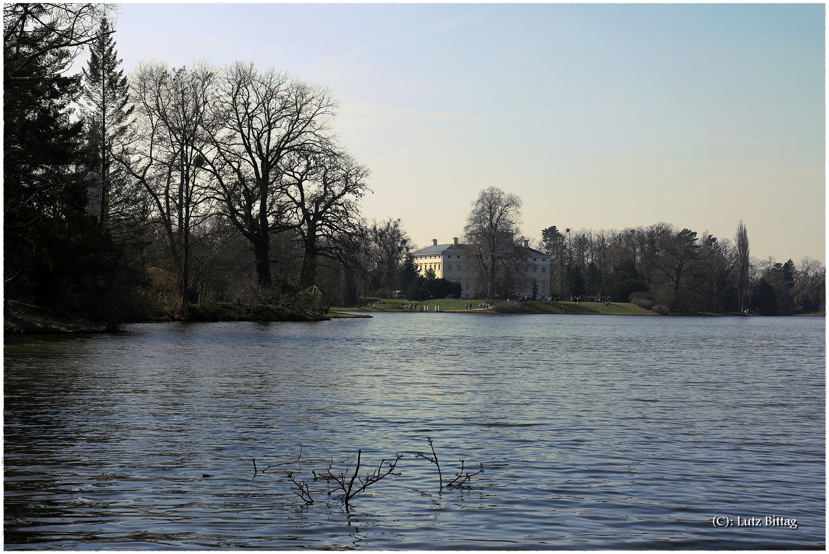 Über den See geschaut