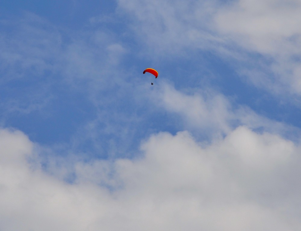 Über den Wolken ...