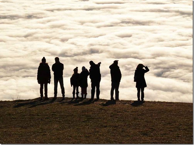 über den Wolken