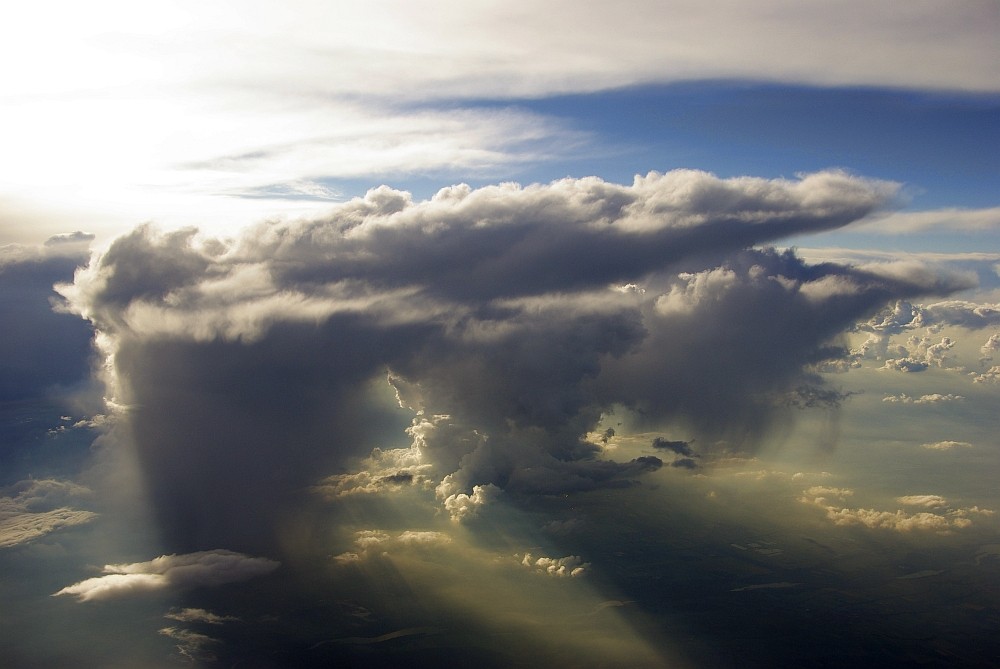 Über den Wolken ...