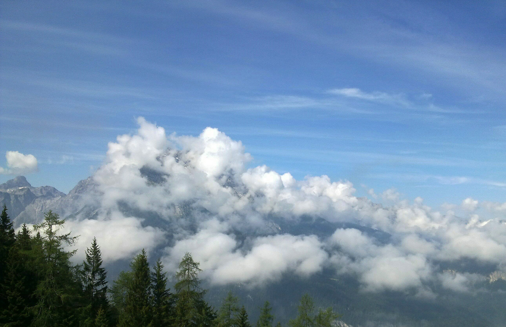 ....über den Wolken...