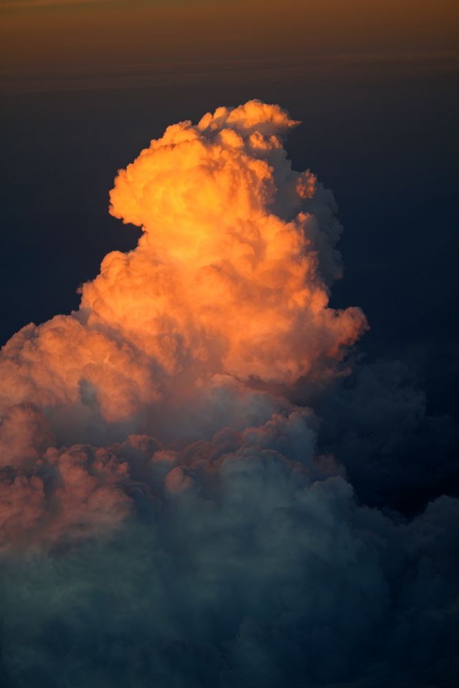 ... über den Wolken ...