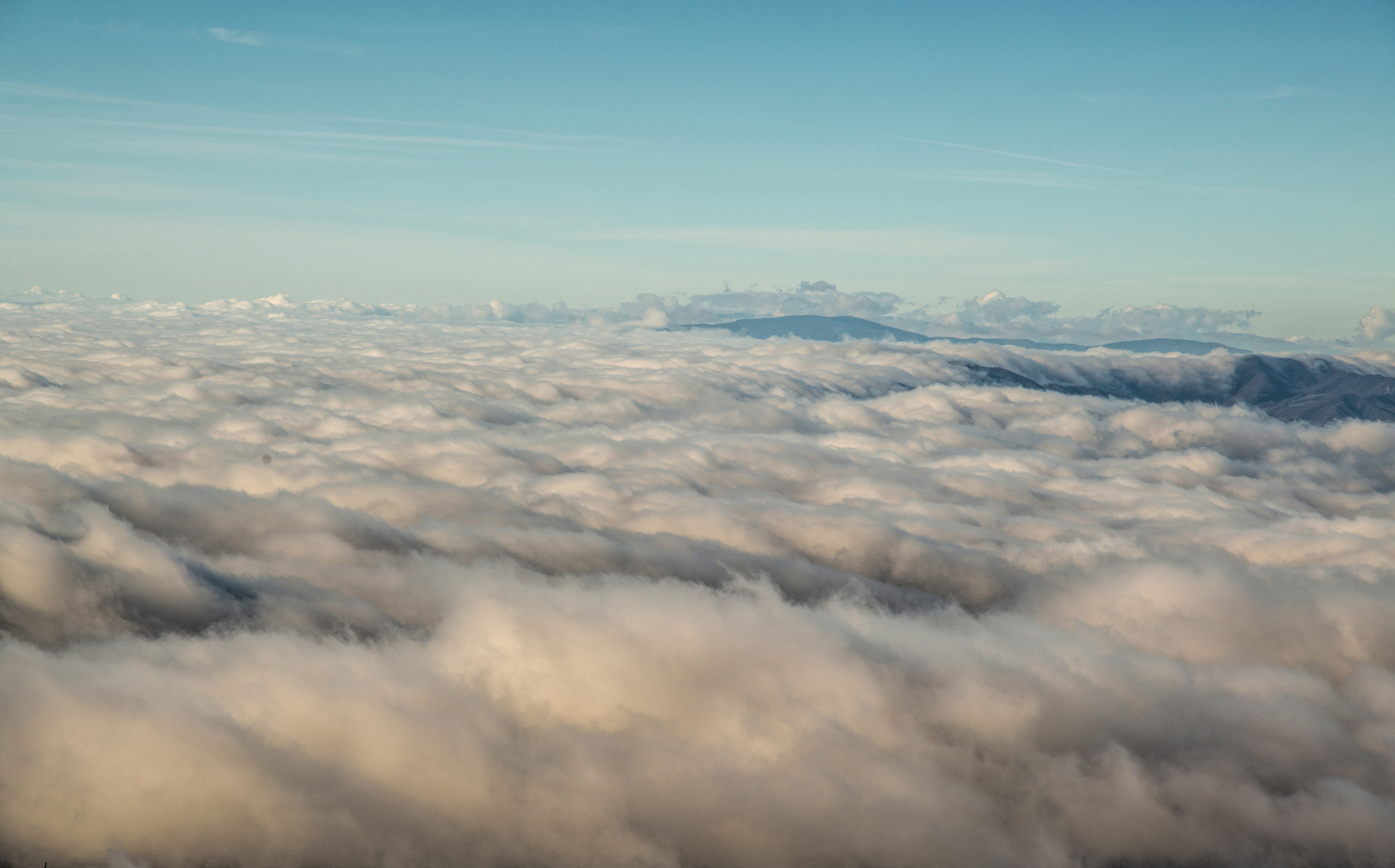 ueber den Wolken...