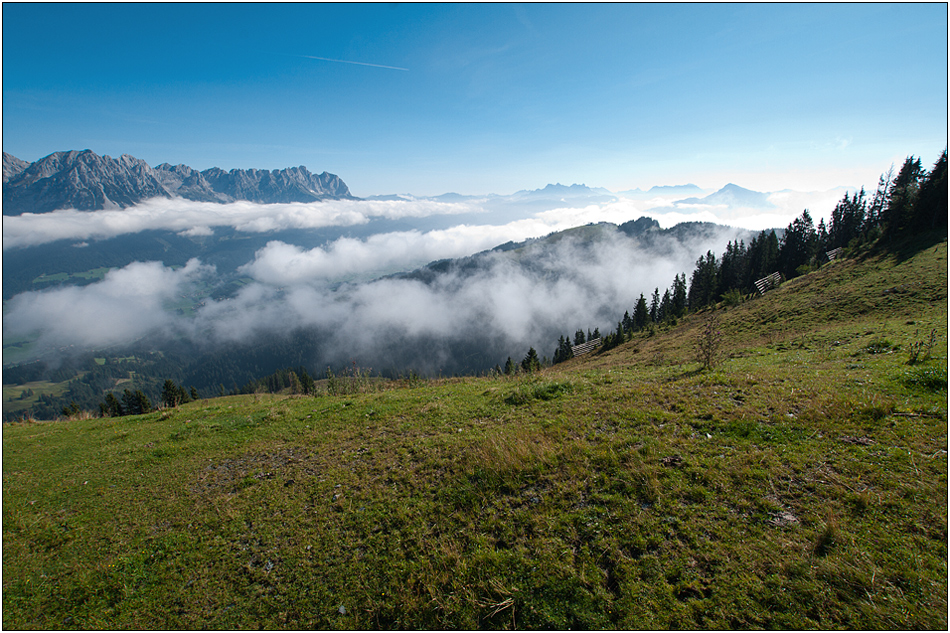 über den Wolken