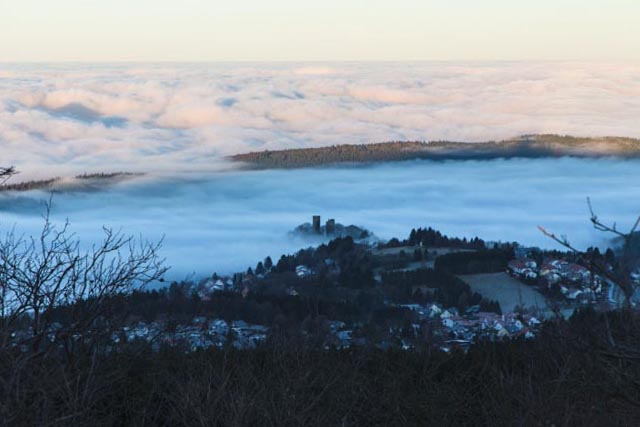 über den Wolken...