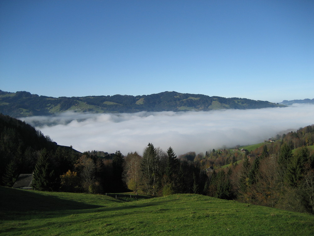 über den Wolken