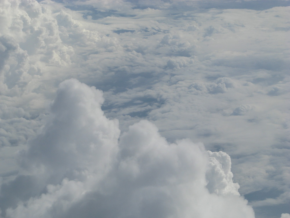 ...über den Wolken...