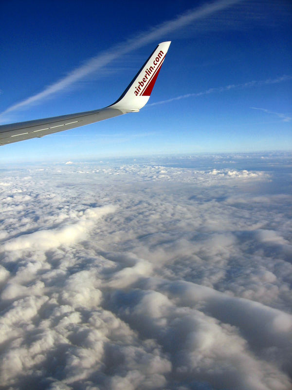 "über den Wolken"