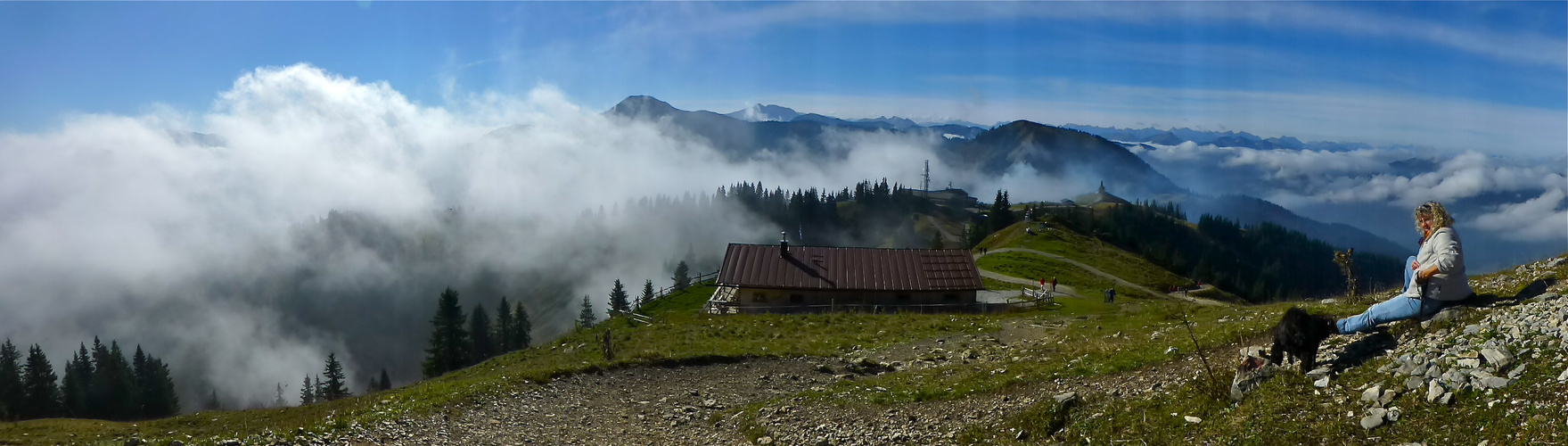 ..über den Wolken