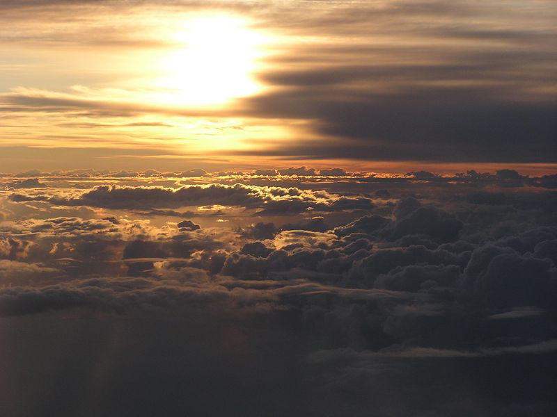 Über den Wolken...