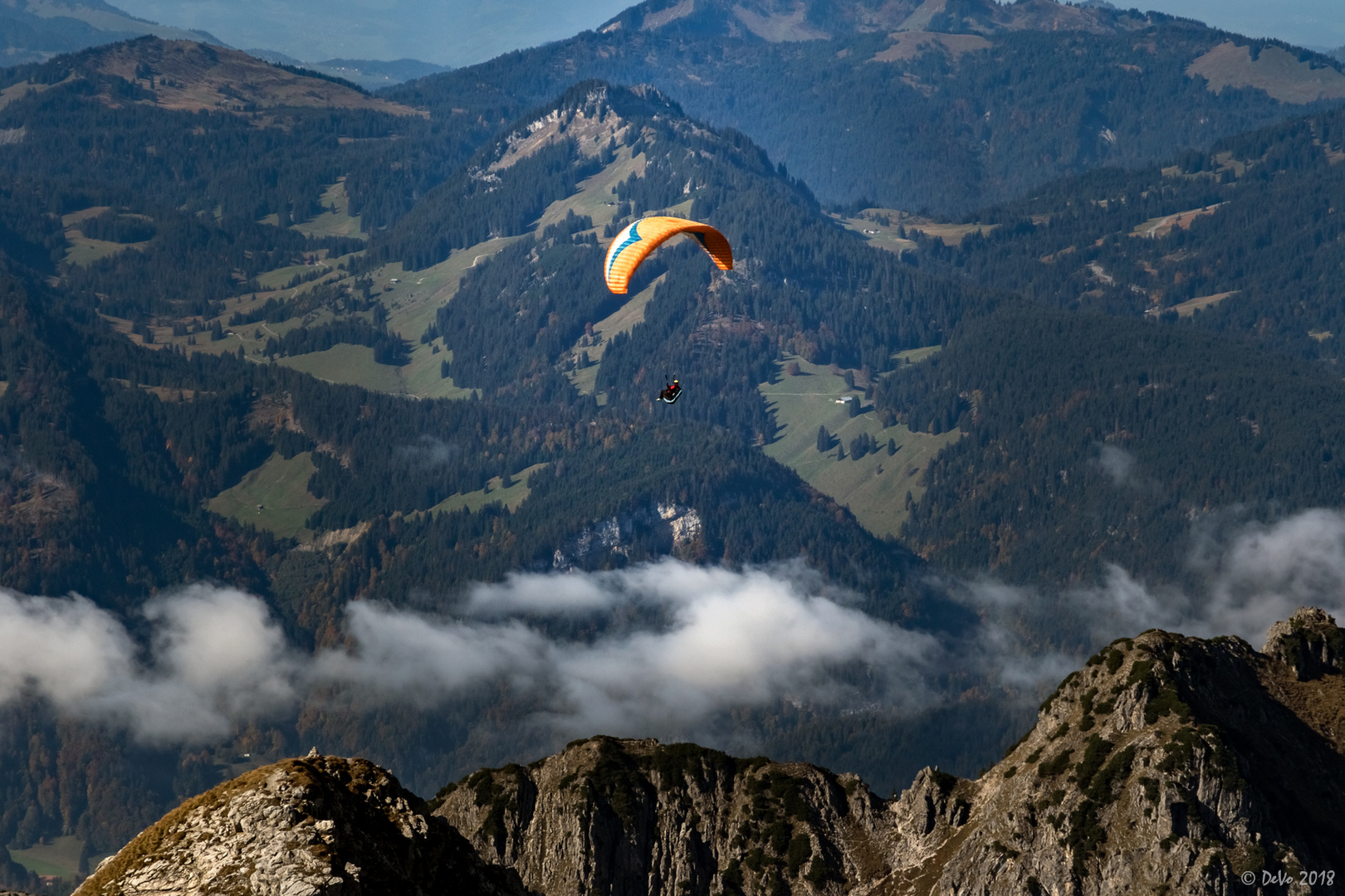 Über den Wolken ...