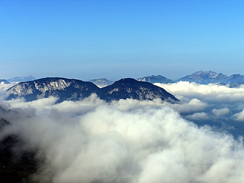 Über den Wolken ....