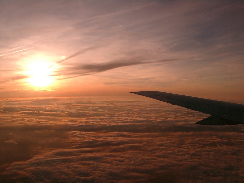 über den wolken ...