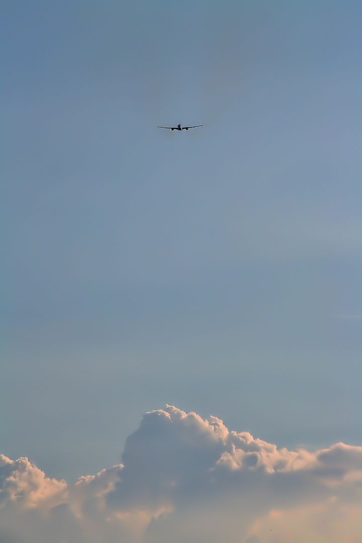 über den Wolken.......