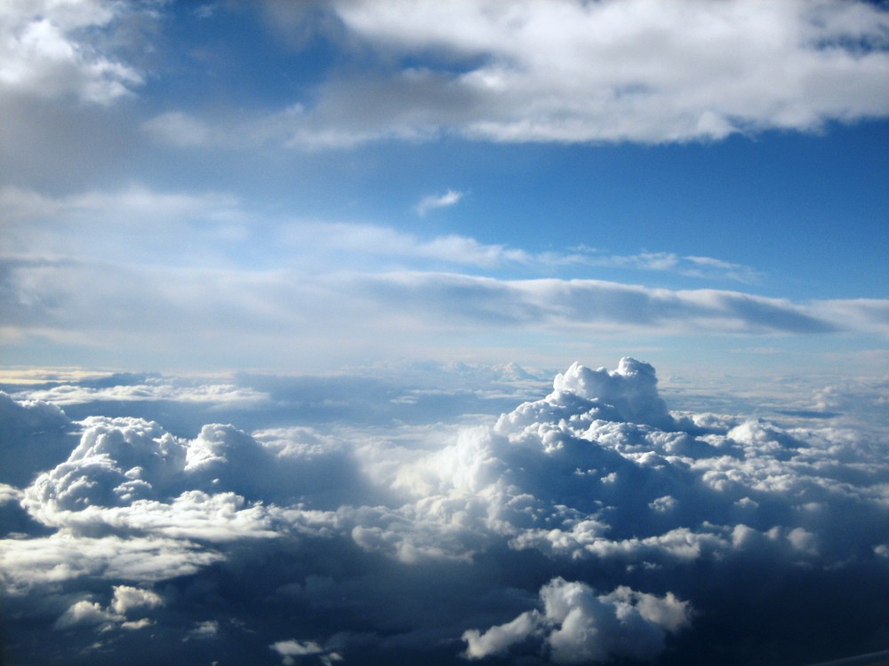 Über den Wolken...