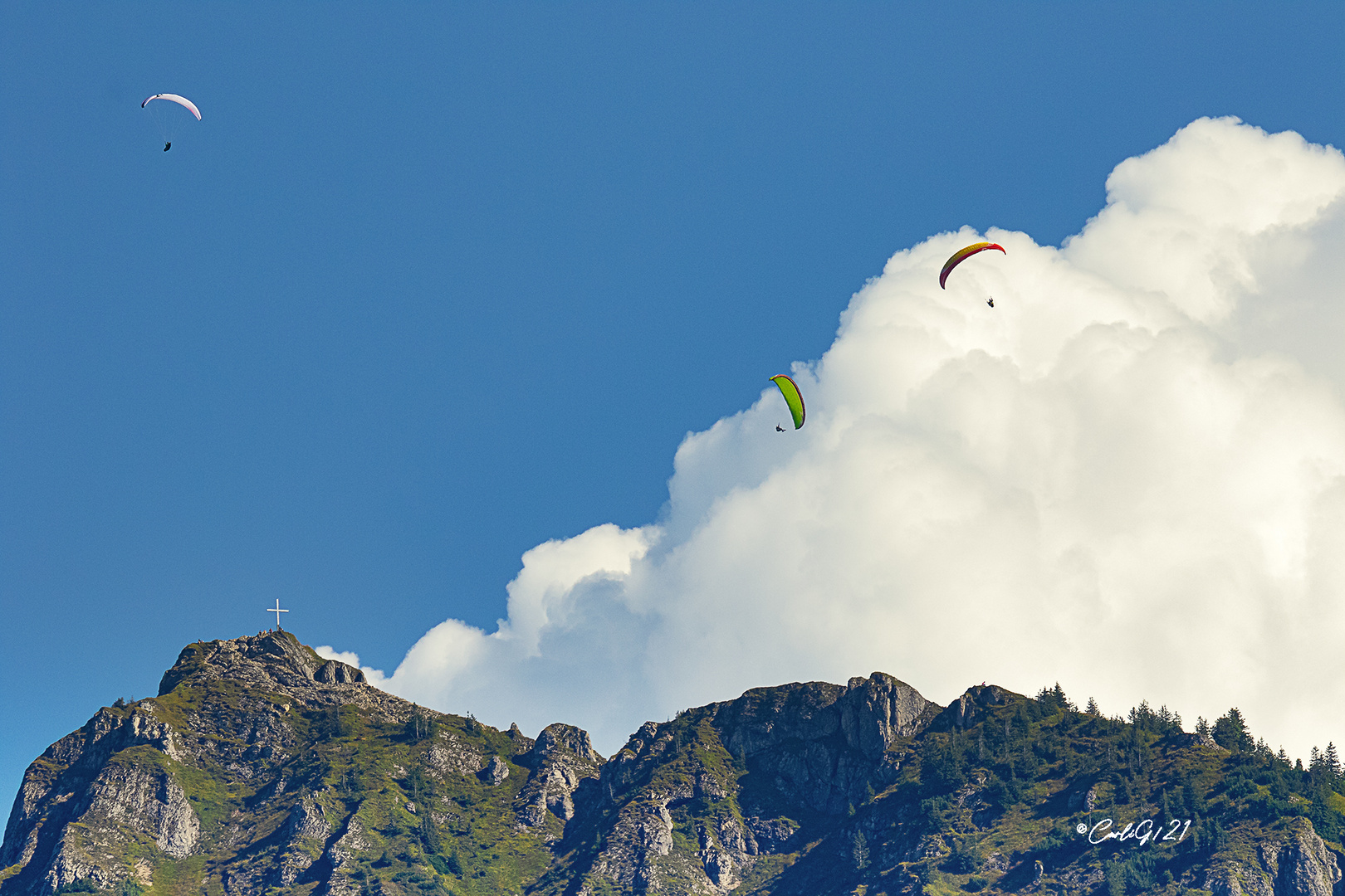 Über den Wolken...