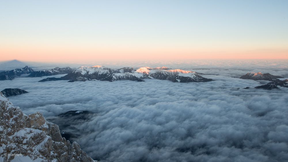 über den Wolken