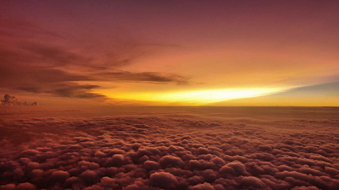 Über den Wolken ...