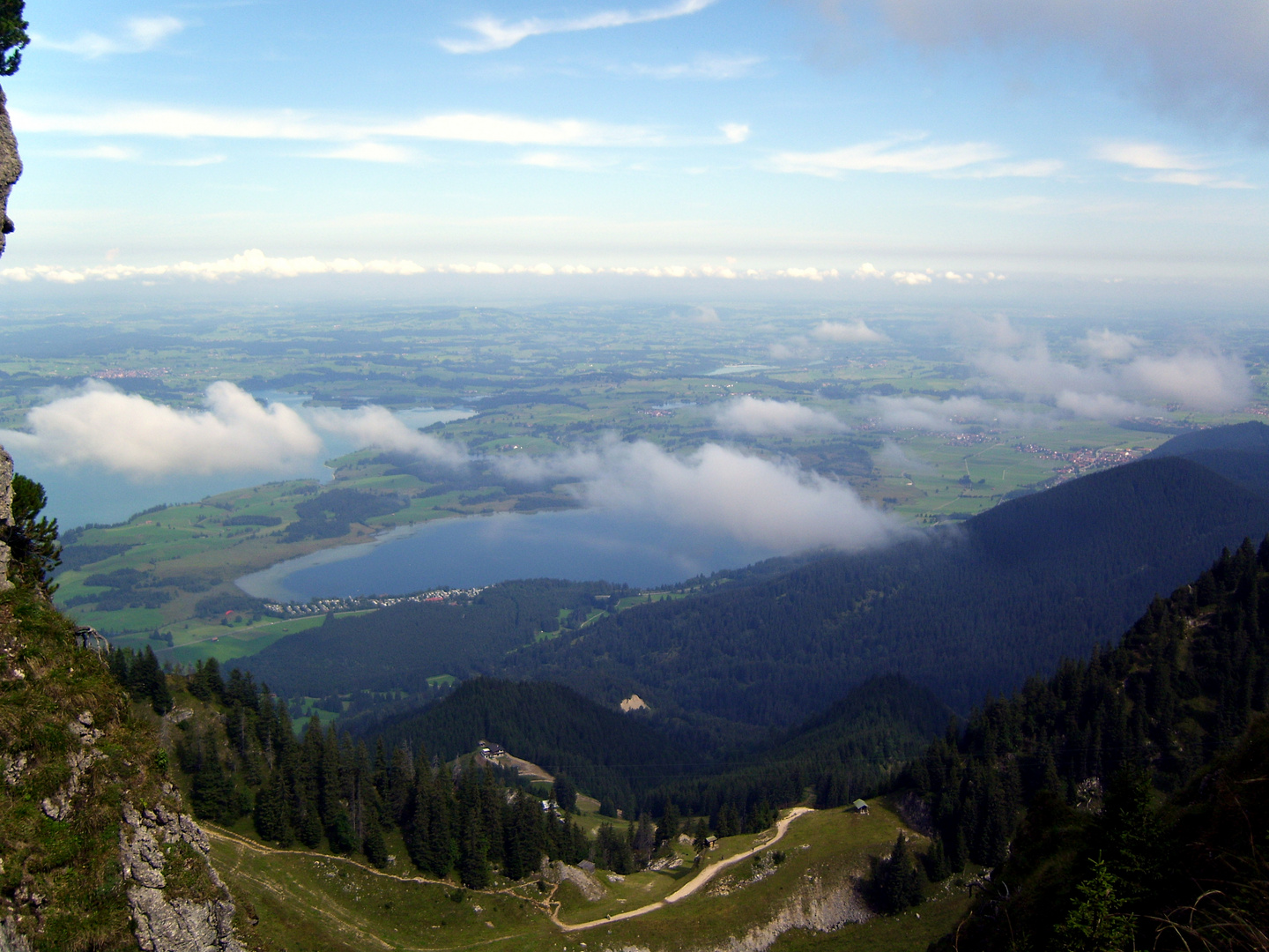 Über den Wolken...