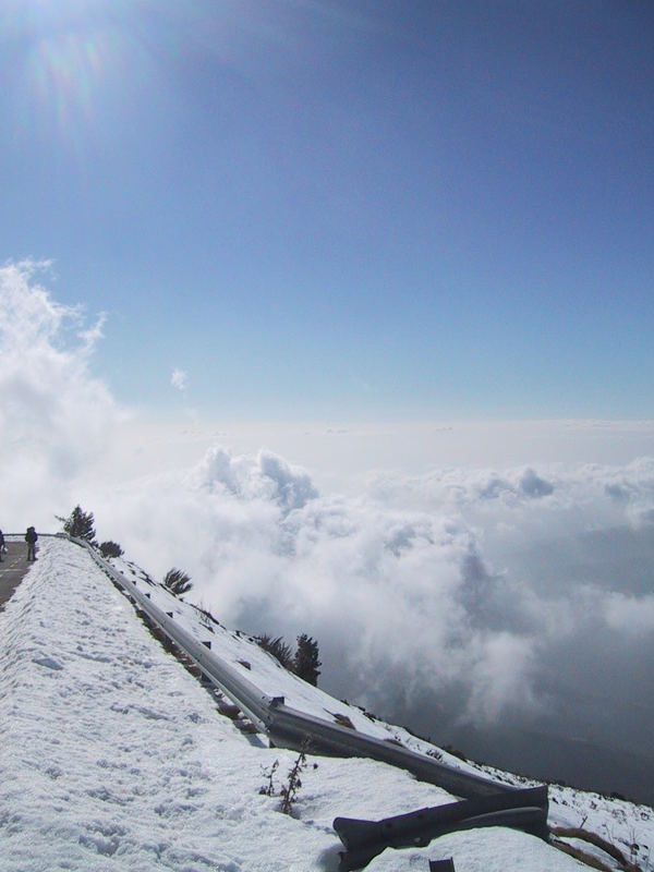 Ueber den Wolken...