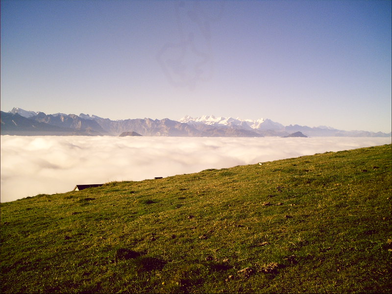 Über den Wolken ....