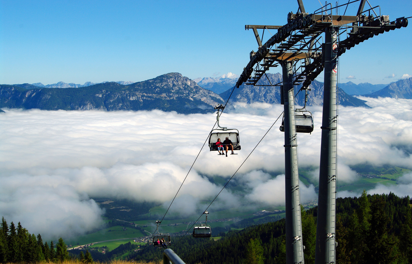 über den Wolken