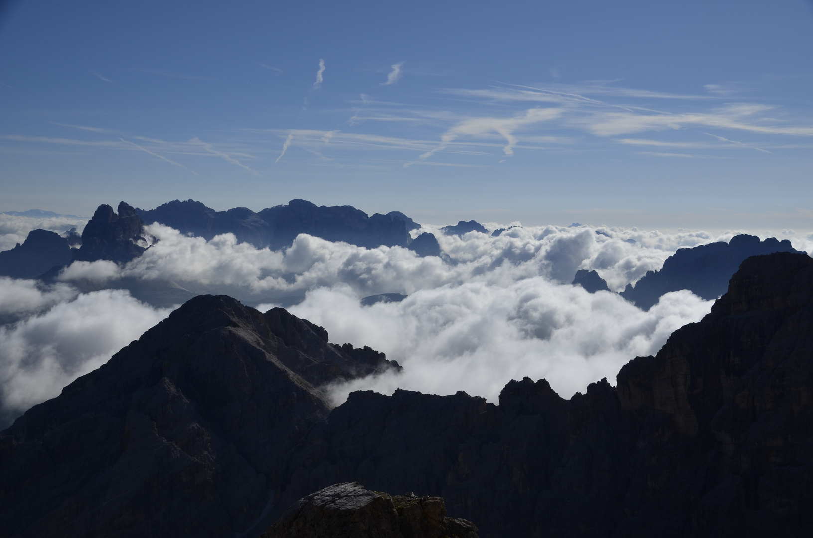 Über den Wolken...