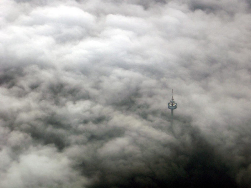 Über den Wolken ...