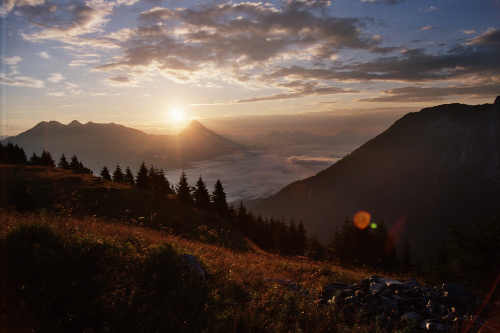 über den Wolken